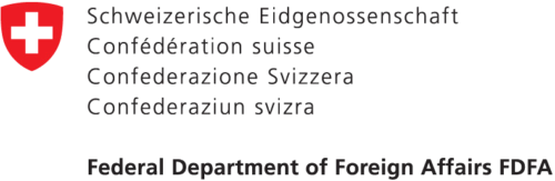 Logo Federal Departement of Foreign Affairs FDFA Schweizerische Edgnenossenschaft Confédération suisse Confederazione Svizzera Confederaziun svizra