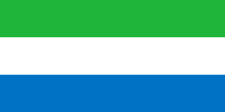 Sierra Leone's flag