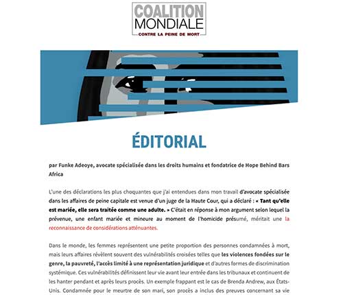 Genre & Peine de mort #6