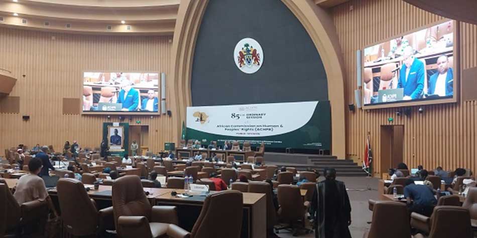 ACHPR 85th session