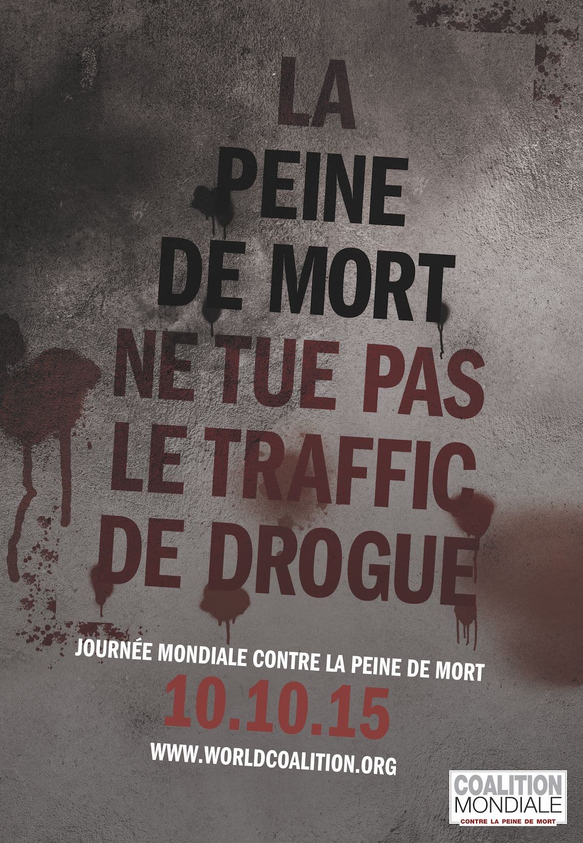 13e Journée mondiale contre la peine de mort : trafic de drogue